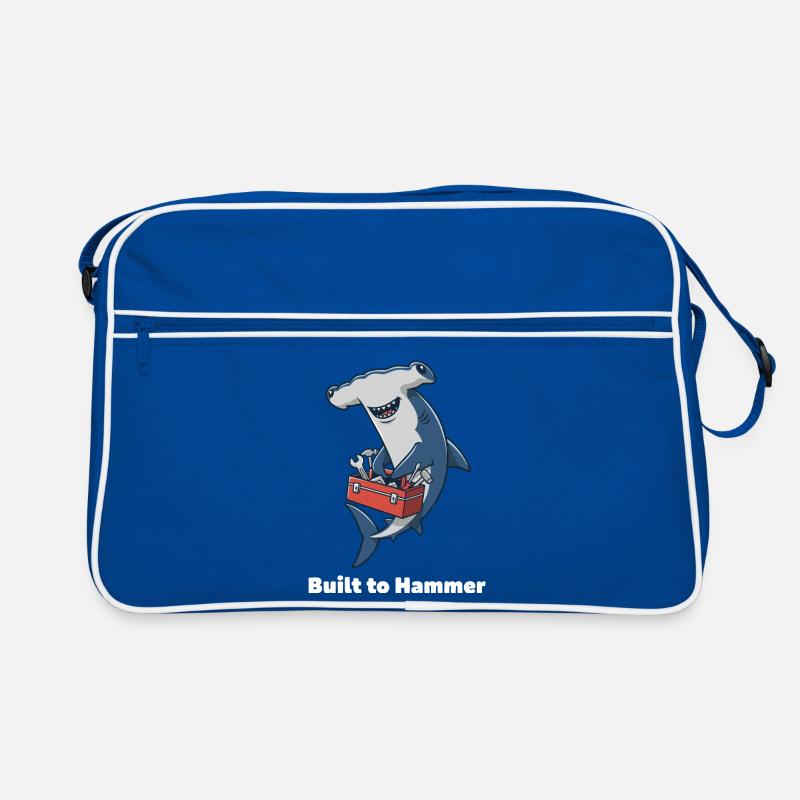 Artisan de la construction de requins-marteaux Sac Retro