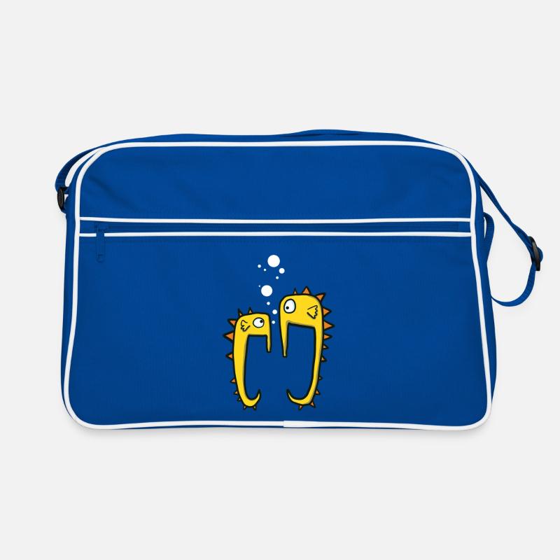 seepferdchen Retro Tasche