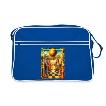 Psychedelic Order of Time - Sac Retro - bleu/blanc - Devant