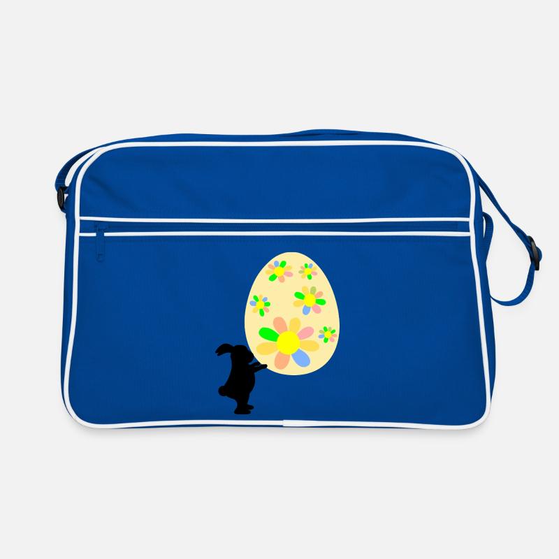 Cadeaux de Pâques de lapins de Pâques pour les lapins de Pâques Sac Retro