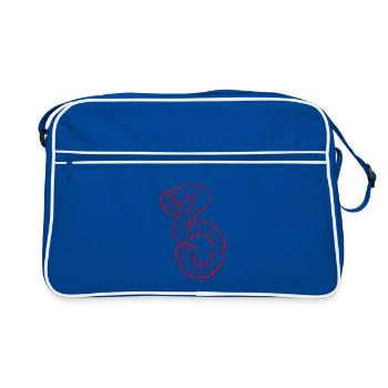 Artwork III - Artwork 3 - Retro Bag - blue/white - Front