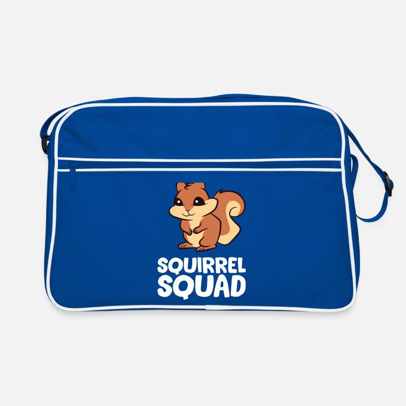 Eichhörnchen - Squirrel Squad Retro Tasche