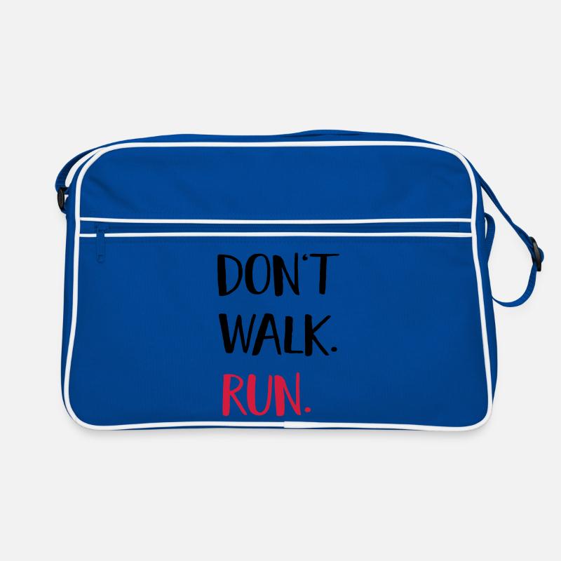 laufen - Retro Tasche - Blau/Weiß