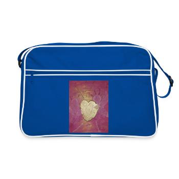 Angel of Unconditional Love - Retro Bag - blue/white - Front