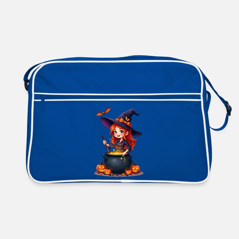 SPELLCASTING WITCH HALLOWEEN Retro Bag