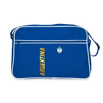 ARGENTINA SPORTY BOLD TYPOGRAPHY - Retro Bag - blue/white - Front