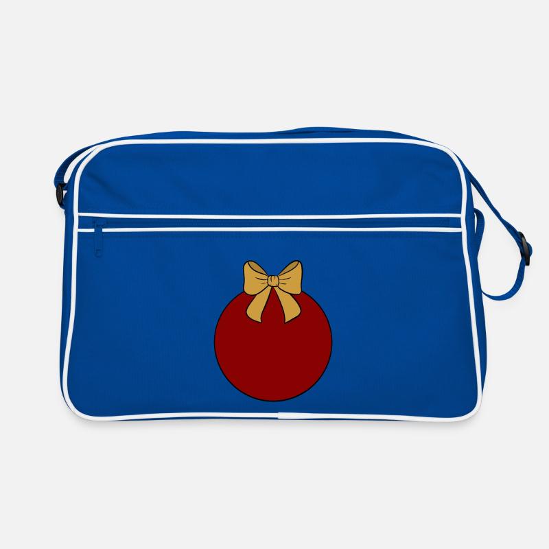 Weihnachtskugel  Retro Tasche