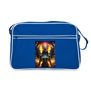 Maat – Balance of the Cosmos - Retro Bag - blue/white - Front
