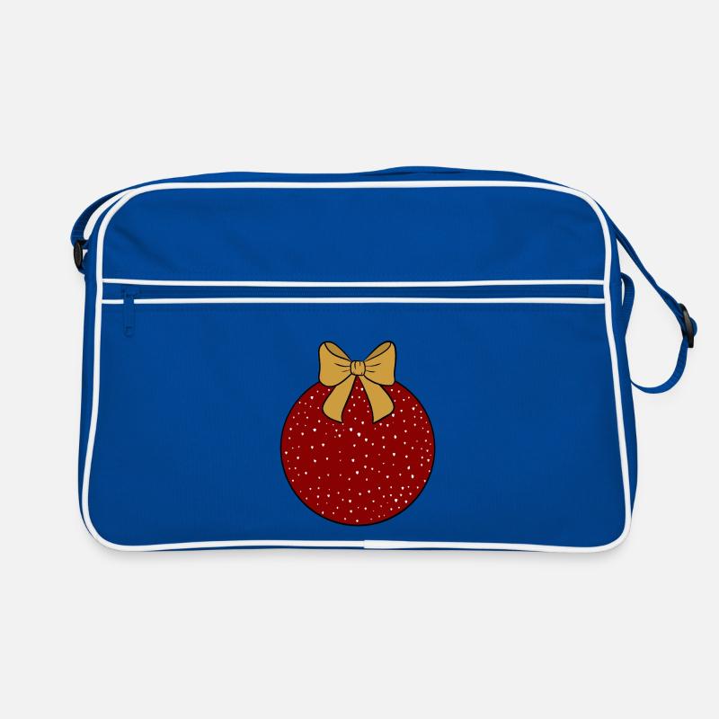 Weihnachtskugel  Retro Tasche