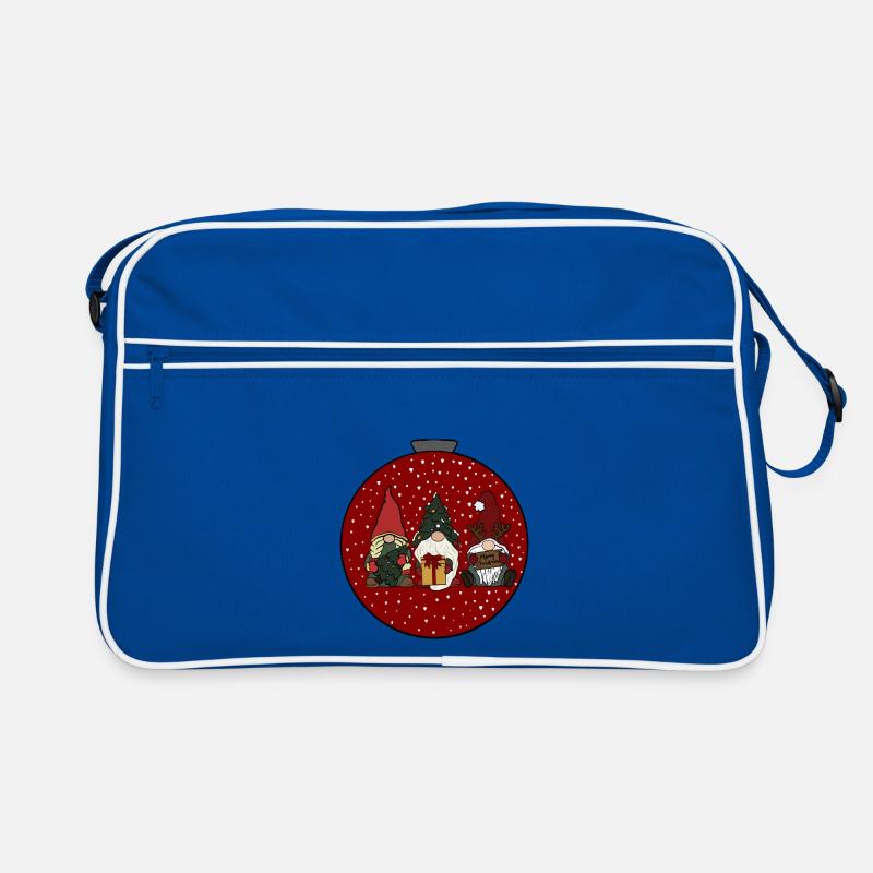 Weihnachtskugel  Retro Tasche