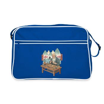 Pyro Fireworks - Retro Bag - blue/white - Front