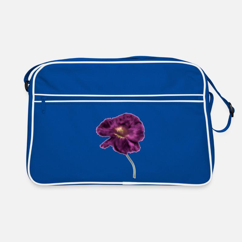 Pavot magenta intense Sac Retro