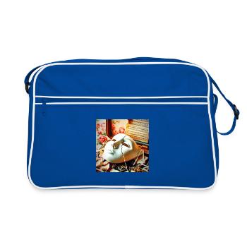 Décor rétro de Mask Break - Sac Retro - bleu/blanc - Devant