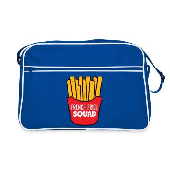 Fries - French Fries Squad - Retro Bag - blue/white - Front