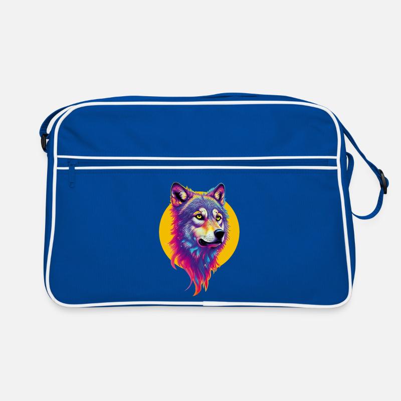 Wolf's Head Retro Bag