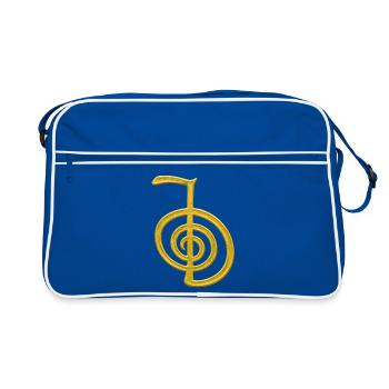 Cho Ku Rei – Énergie et protection - Sac Retro - bleu/blanc - Devant