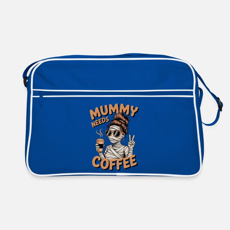 Mutter Mutterschaft Humor Mama Mama Kaffee Retro Tasche
