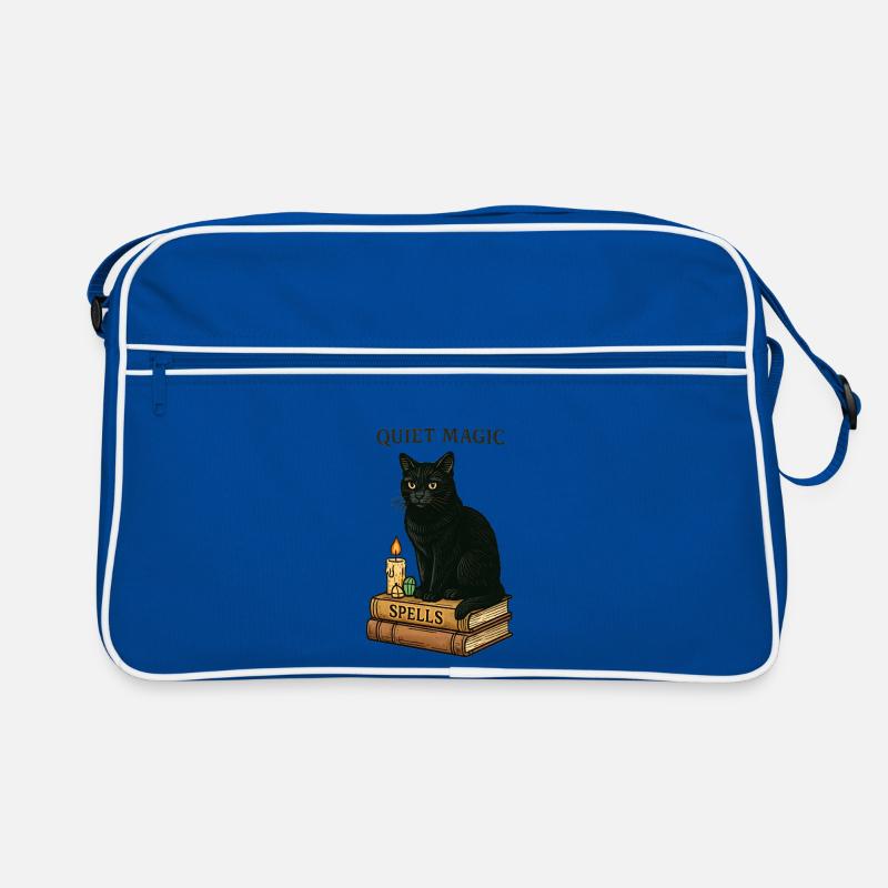 Quiet Magic: Cat Spells Retro Bag