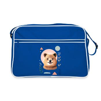Quokka - Sac Retro - bleu/blanc - Devant