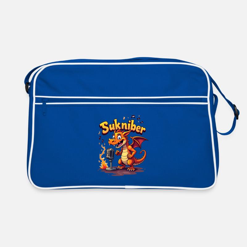 Sukniber Drachenrapper Retro Tasche