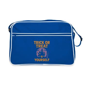 Faites-vous l’Halloween - Sac Retro - bleu/blanc - Devant