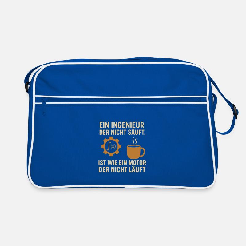 Ingénieur Humour Coffee Engine Sac Retro