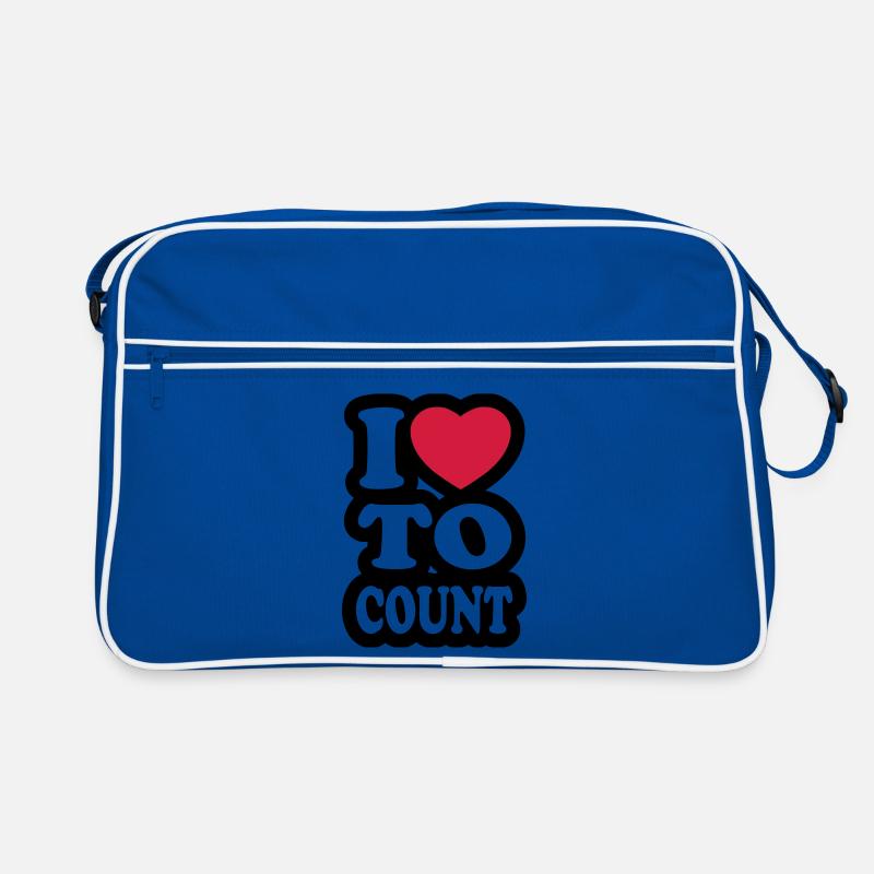 I love to count - J'aime compter Sac Retro