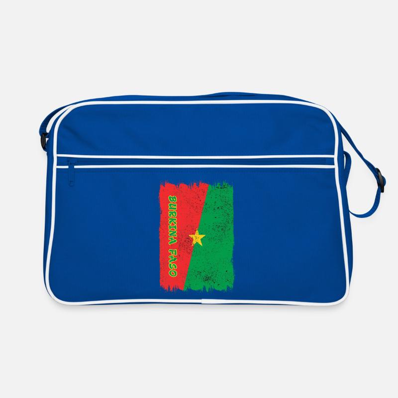 Conception du drapeau de Bukina Faso Sac Retro