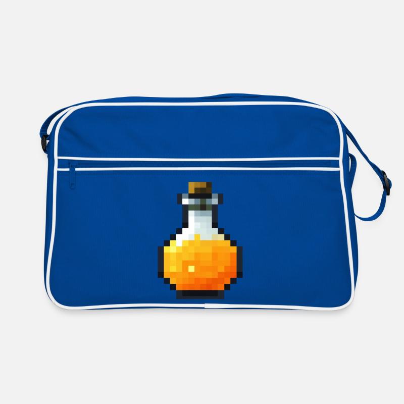 Potion Pixel-Art-Stil retro 8-Bit Retro Tasche