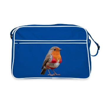 Robin Bikini - Retro Bag - blue/white - Front