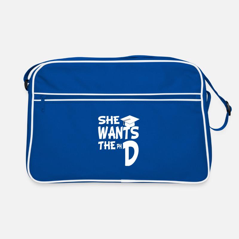 PhD PhD Doctorate Gift Retro Bag