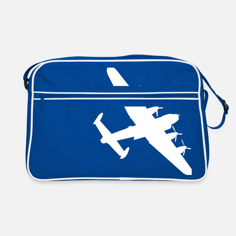 Bomber Flugzeug Retro Tasche