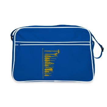 tool - Retro Bag - blue/white - Front