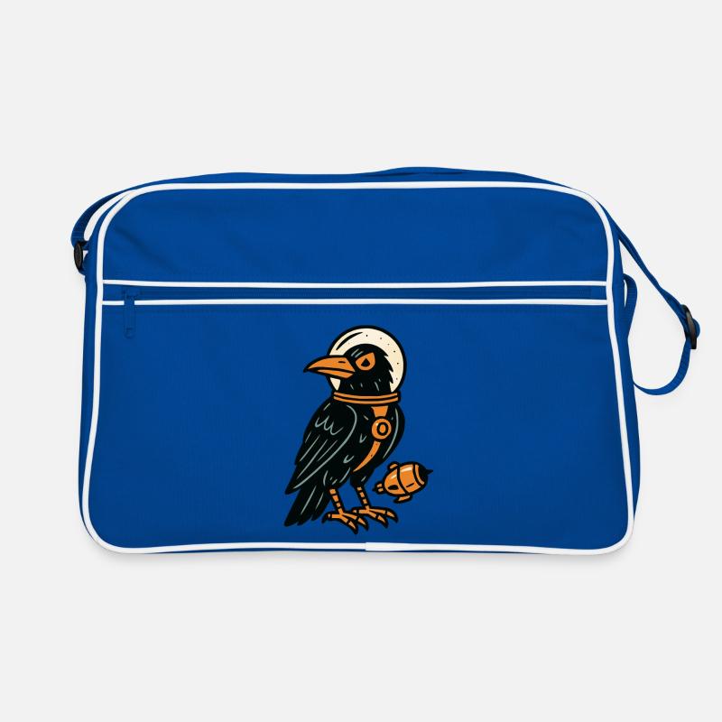 Raben-Comics-Stil Retro Tasche