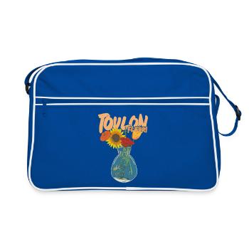 Toulon Fleuri Vase fleurs petiteToulon - Sac Retro - bleu/blanc - Devant