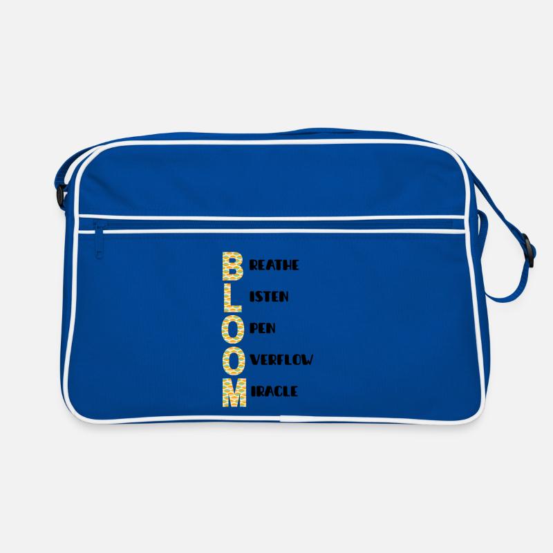 BLOOM Vertical Pattern Colors Retro Bag