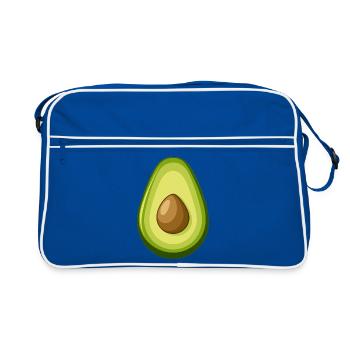 avocat - Sac Retro - bleu/blanc - Devant