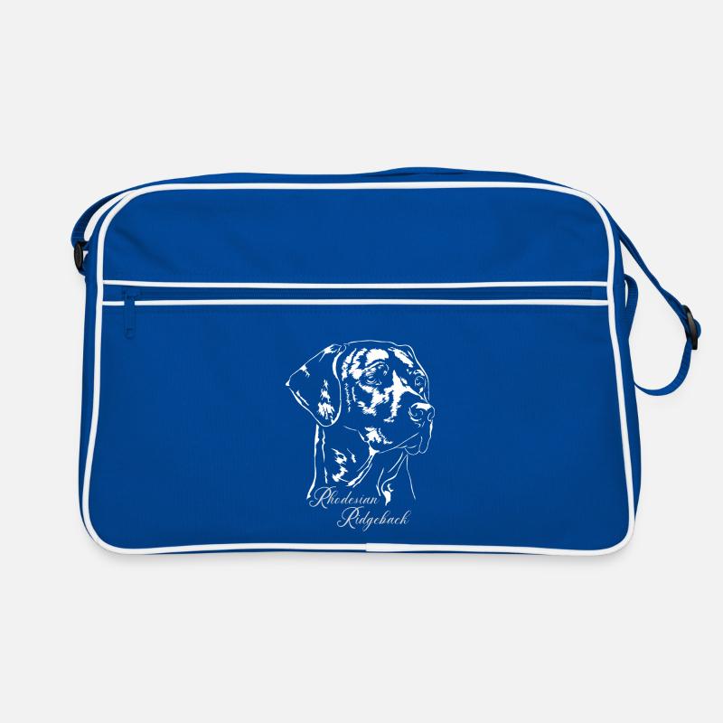 RHODESIAN RIDGEBACK Wilsign's Dog Portrait Retro Bag
