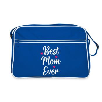 Meilleure maman de tous les temps - Sac Retro - bleu/blanc - Devant