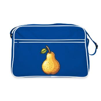 Pixel Bulb Retro Pixel Art - Retro Bag - blue/white - Front