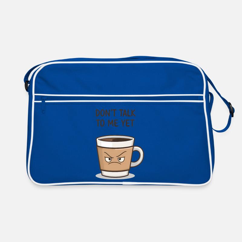 Grumpy Coffee Cup – Don’t Talk to Me Yet Sac Retro