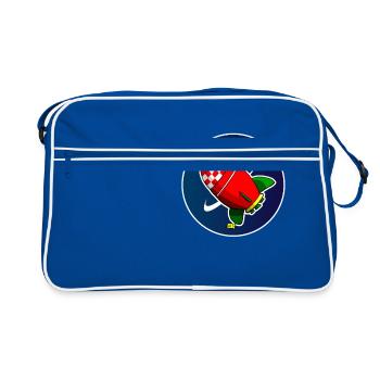 razzo01 - Retro Bag - blue/white - Front