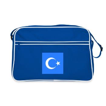 Ouïghours - Sac Retro - bleu/blanc - Devant