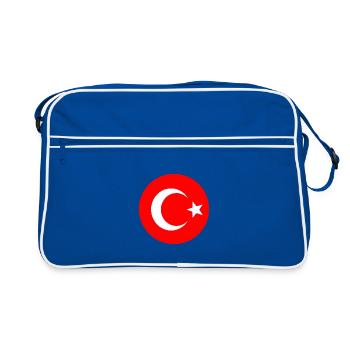 Turquie - Sac Retro - bleu/blanc - Devant