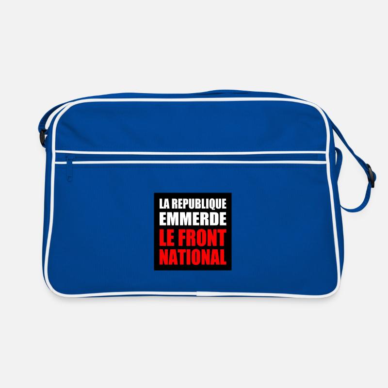la republique emmerde le front national Sac Retro