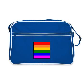 Lgbt - Retro Bag - blue/white - Front
