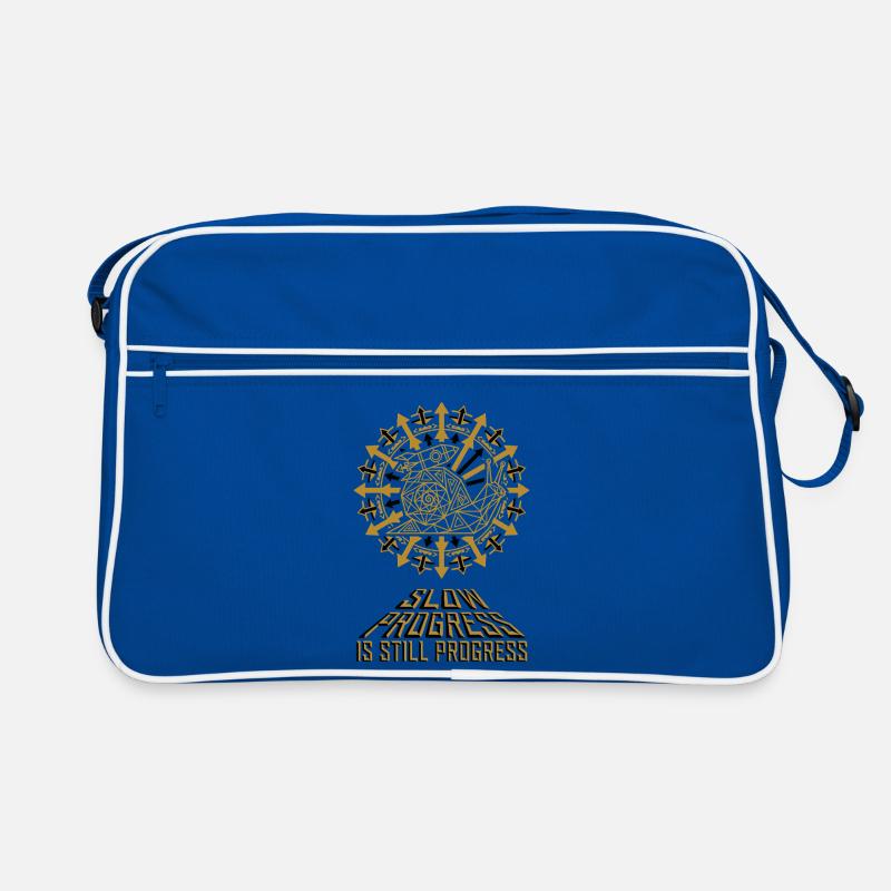 Slow Progress Rocket Snail Retro Bag