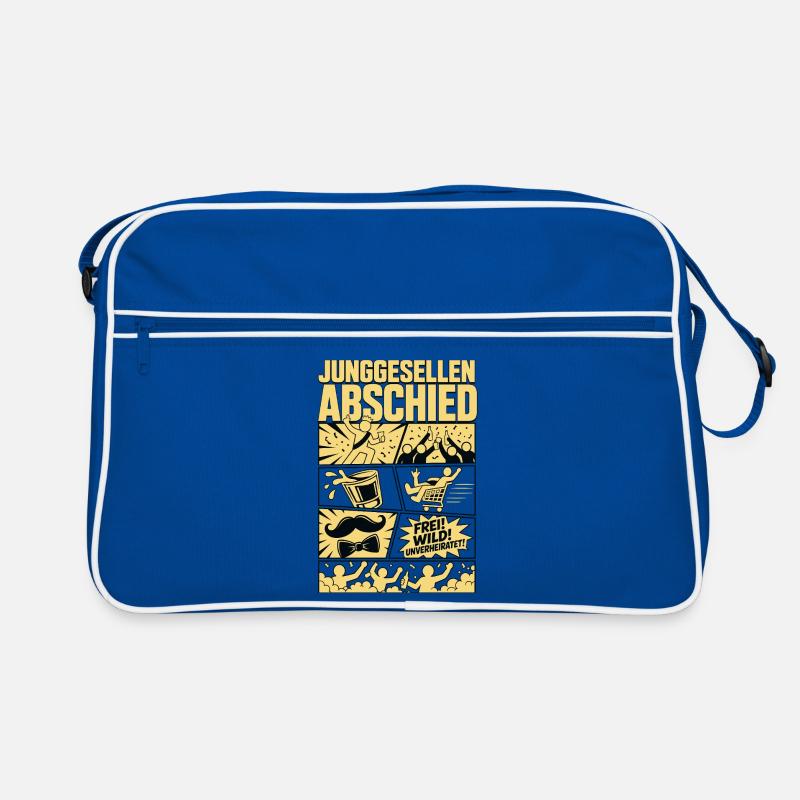 Legendärer Junggesellenabend Retro Tasche