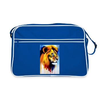 Le Roi Lion - Sac Retro - bleu/blanc - Devant