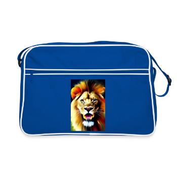 Le Roi Lion - Sac Retro - bleu/blanc - Devant